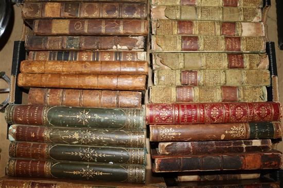 Collection of leather bindings